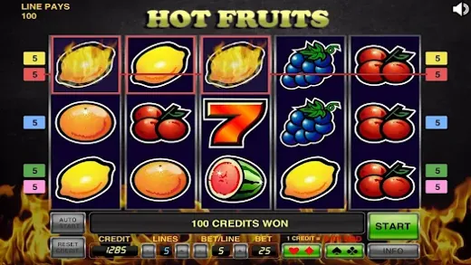 Hot Fruits 100